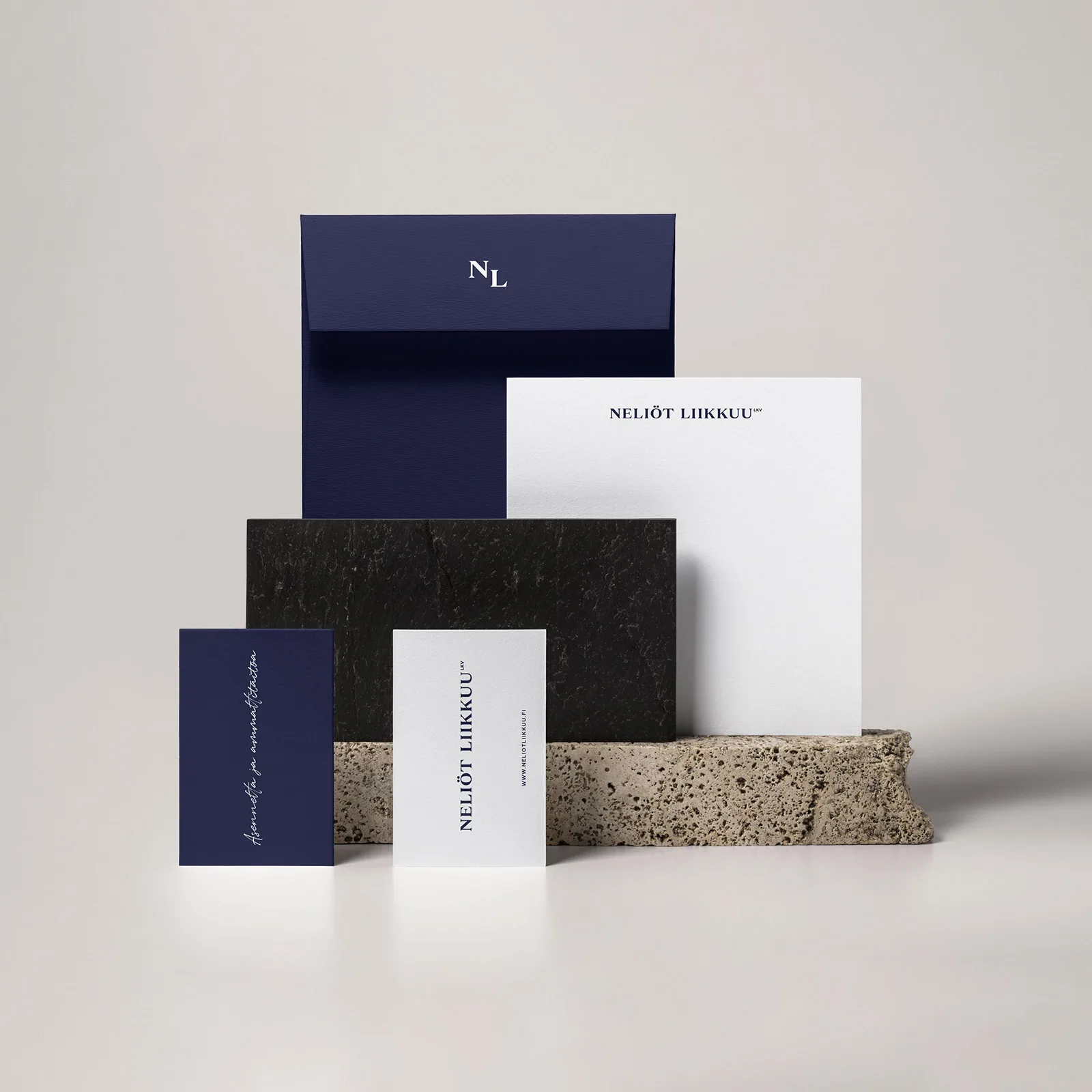 Brand and websites for Neliöt Liikkuu®